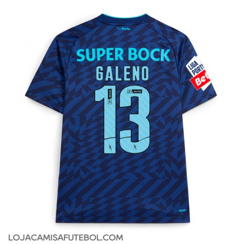 Camisa de Futebol Porto Galeno #13 Equipamento Alternativo 2024-25 Manga Curta